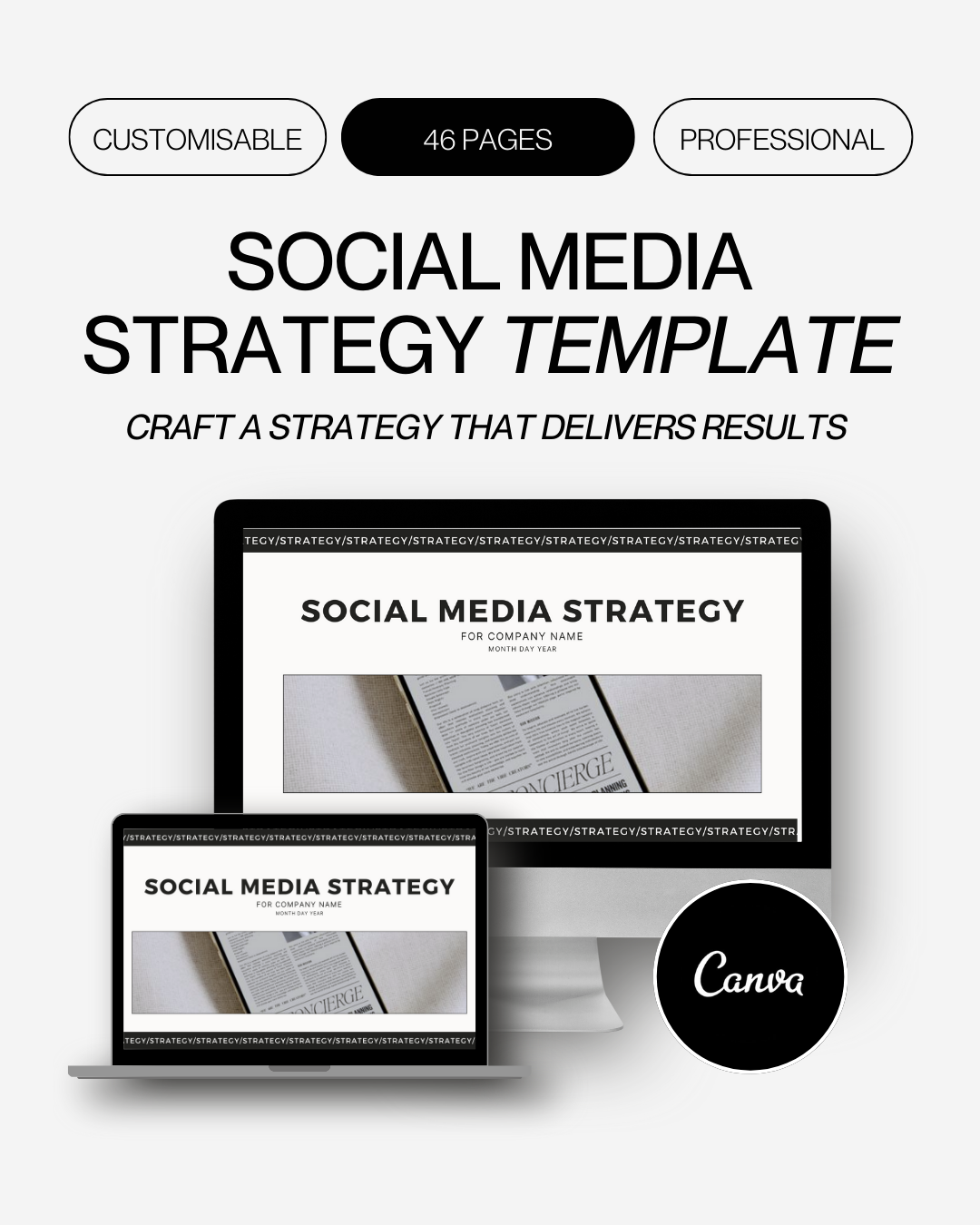 Social Media Strategy Template