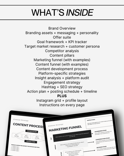 Social Media Strategy Template