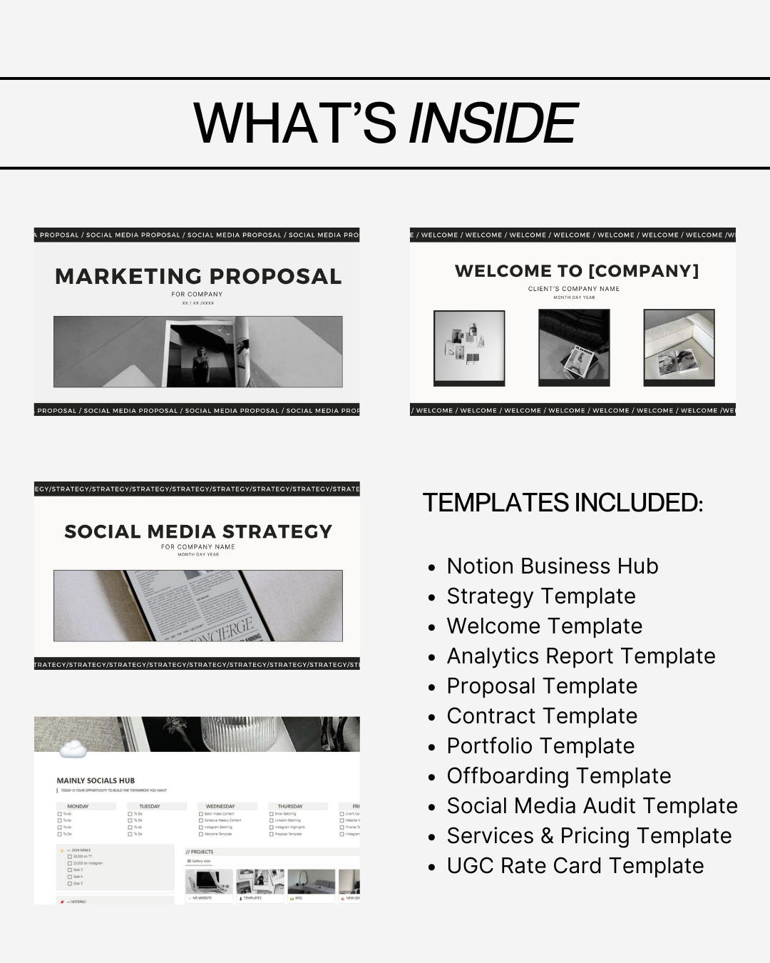 Ultimate SMM Template Bundle